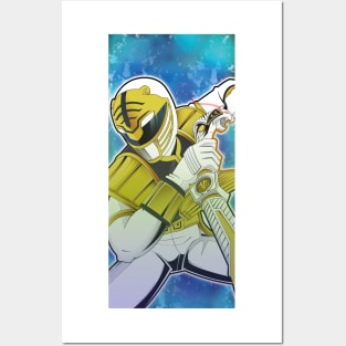 Mighty Morphin White Ranger Posters and Art